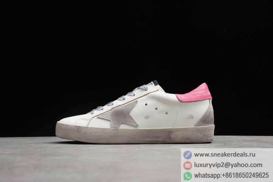 2020ss GGDB Golden Goose Super Star G32WS590 White+Pink Sneaker Women Shoes
